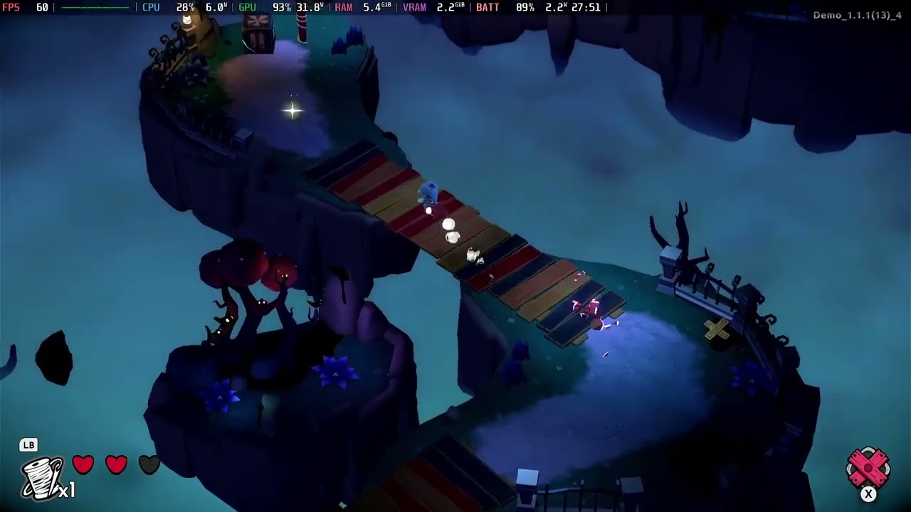 Preview - on passe 50 minutes sur Nightmare Circus sur legion go s