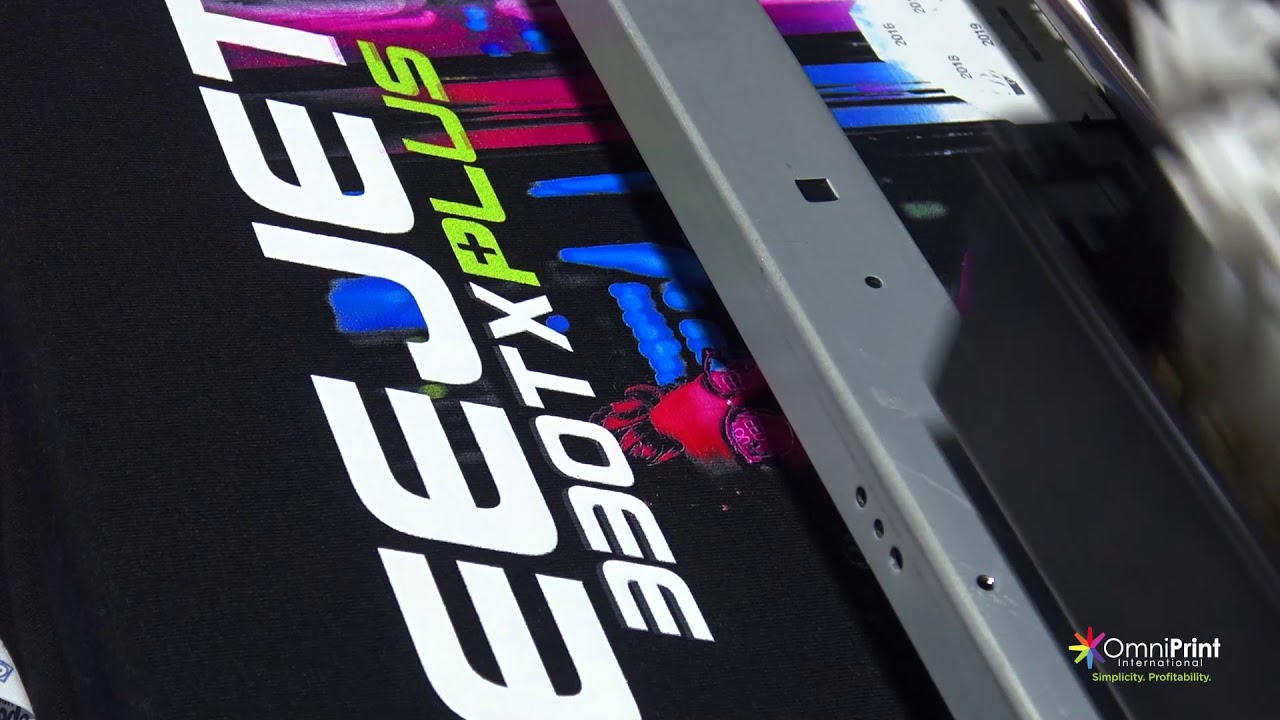 INCREDIBLE DTG COLOR QUALITY! | Omniprint International