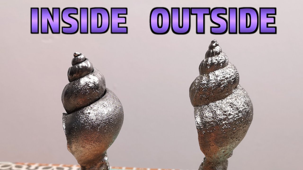 Casting Metal into Seashells and Casting Seashells in Metal