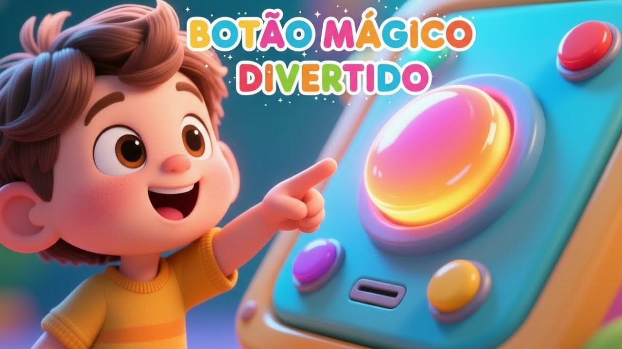Botão Mágico Divertido | Música Infantil Animada 