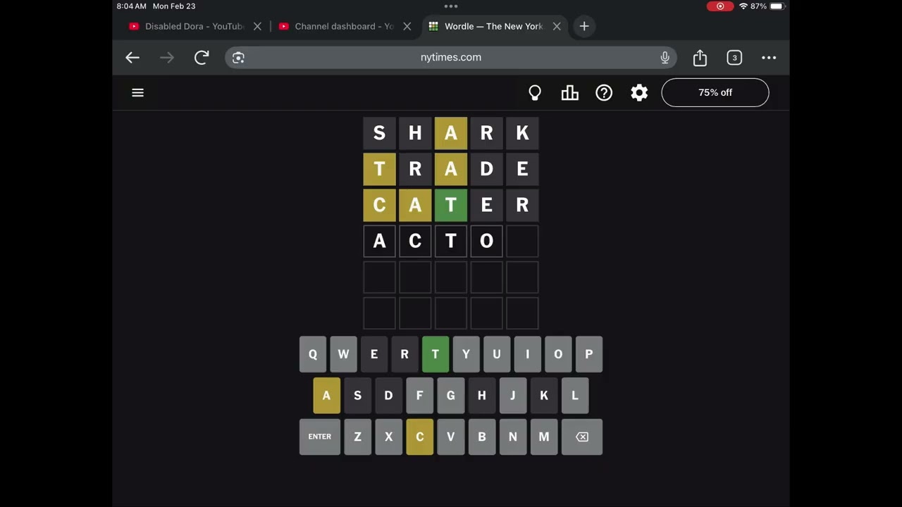 Playing wordless