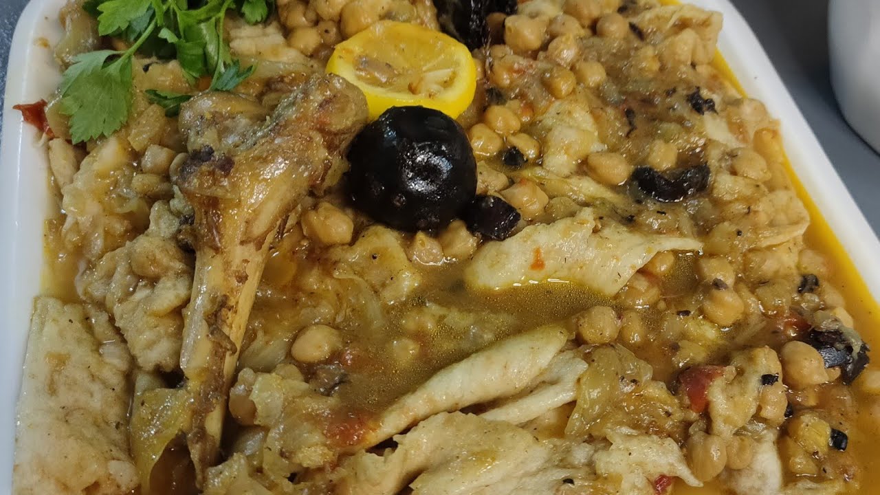 تشريب كسور(عظام غنم)/سهل التحضير والطعم روعة