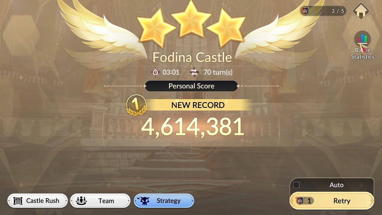 Wukong or Ruri? Fodina Castle Eileene (Castle Rush) 4,6M - Seven Knights Re:BIRTH