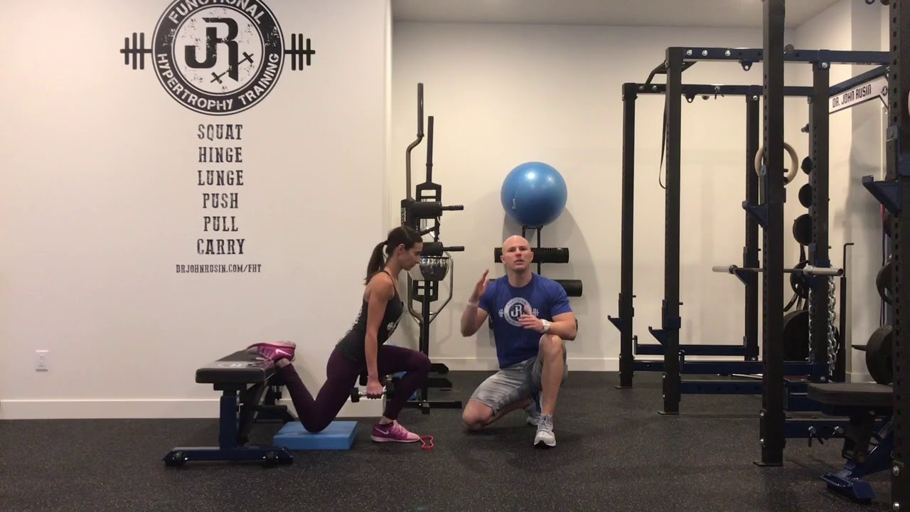 Rear Foot Elevated Split Squat Tutorial