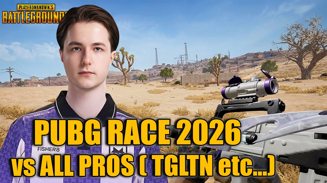 Sosed x WeeeNy – IRANGA & Perfect1ks vs TGLTN & Top Pros in PUBG Race 2026