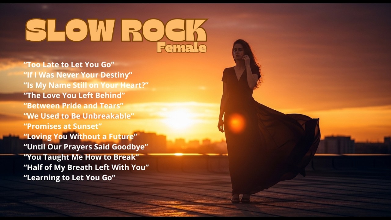 Songs That Feel Like a Final Goodbye 🌌✨ | Female Rock Ballads