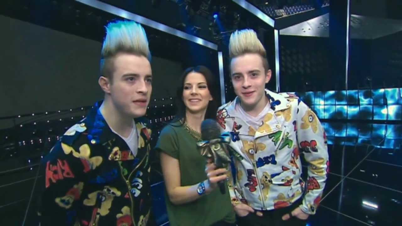Jedward on Fredagkväll med Malin 1.03.2013