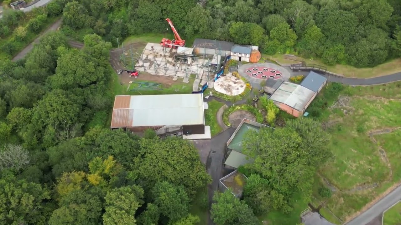 Fly over Oakwood park 7th of August 2025