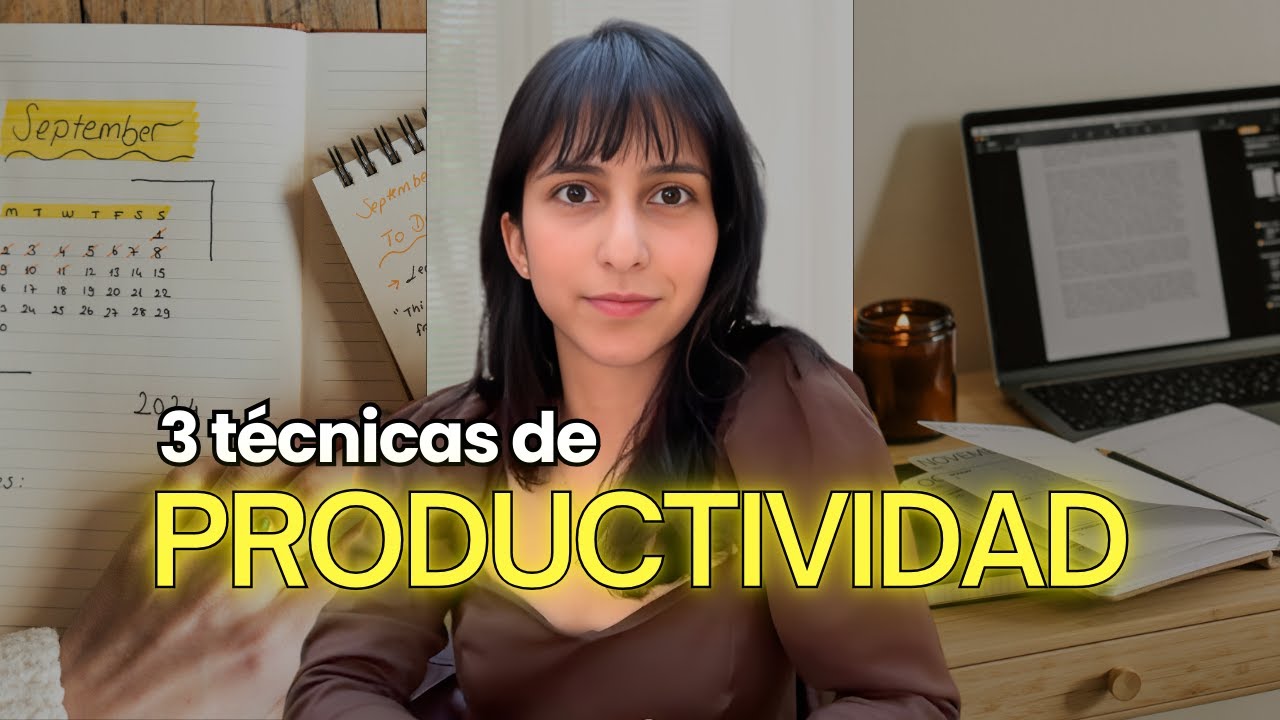 3 técnicas de productividad para recuperar el control de tu tiempo