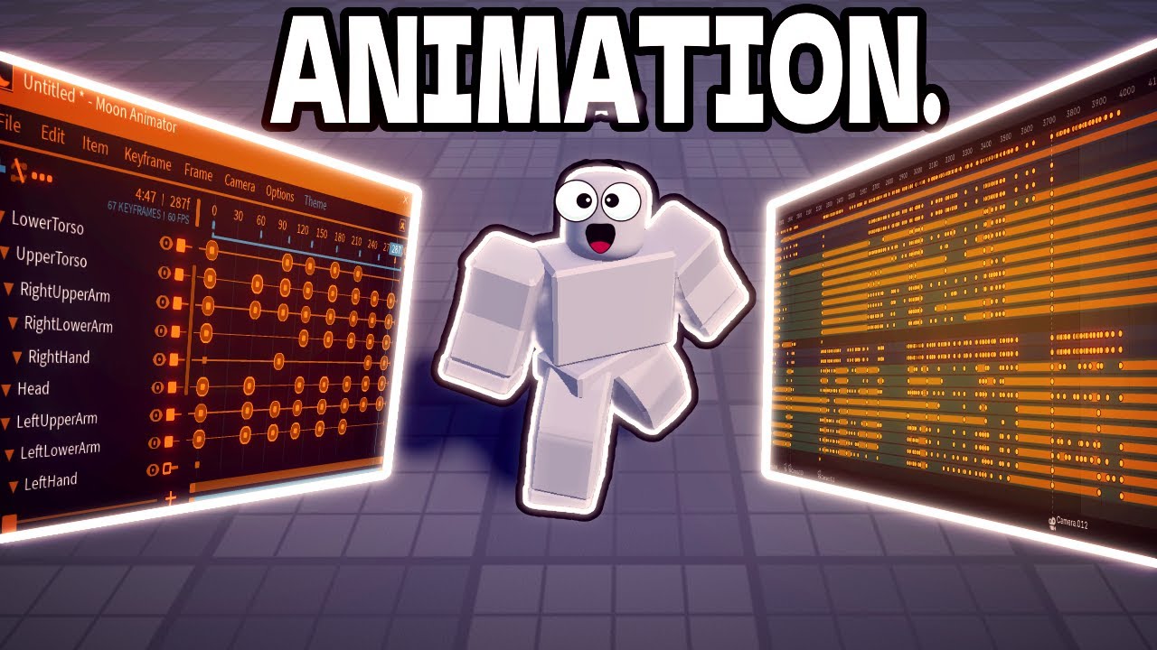 Blender против Moon Animator для АНИМАЦИИ ROBLOX :D
