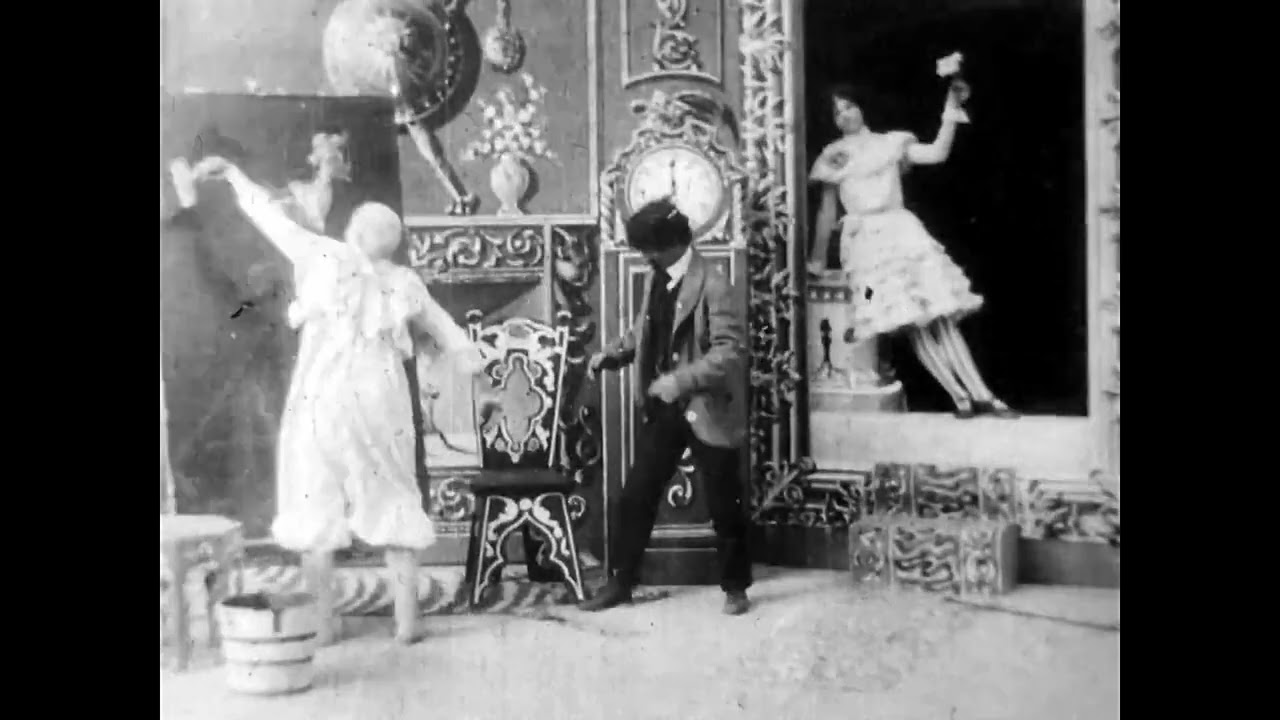 1900/1901 - The Artist's dilemma/ What he saw in a nightmare - Chards Vitagraph
