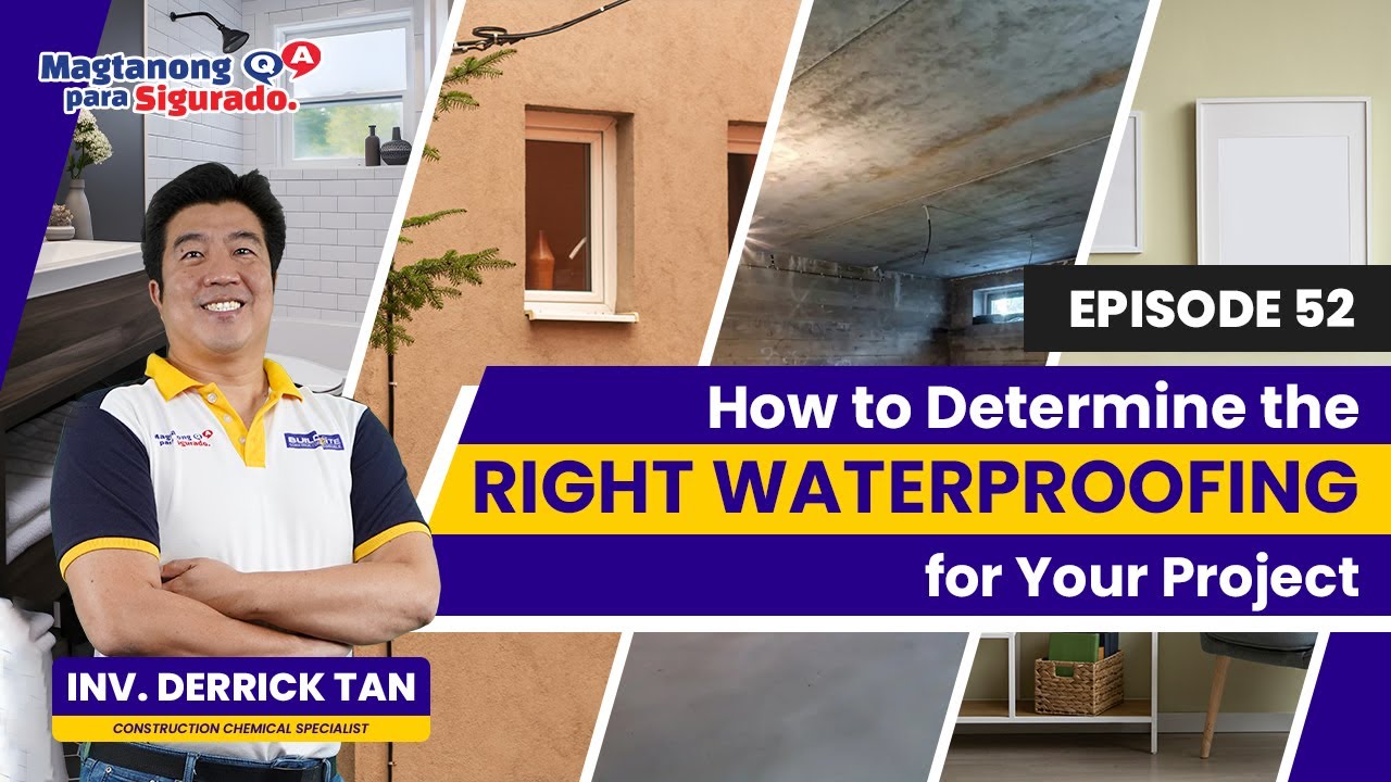 How to Determine the Right Waterproofing for Your Project