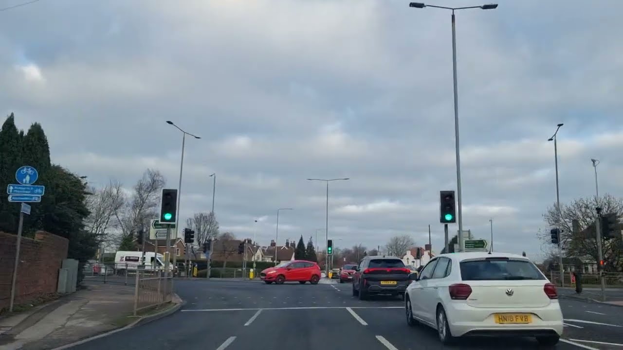 Road Trip UK 🇬🇧 | Driving From Kirkby In Ashfield To Duffield Bank | Raw Footage | Via A38 | B6179 