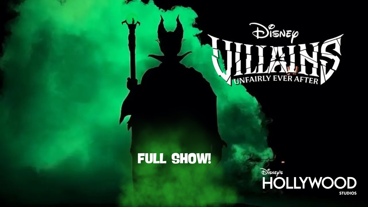 Disney Villains: Unfairly Ever After SHOW COMPLETO - Disney’s Hollywood Studios