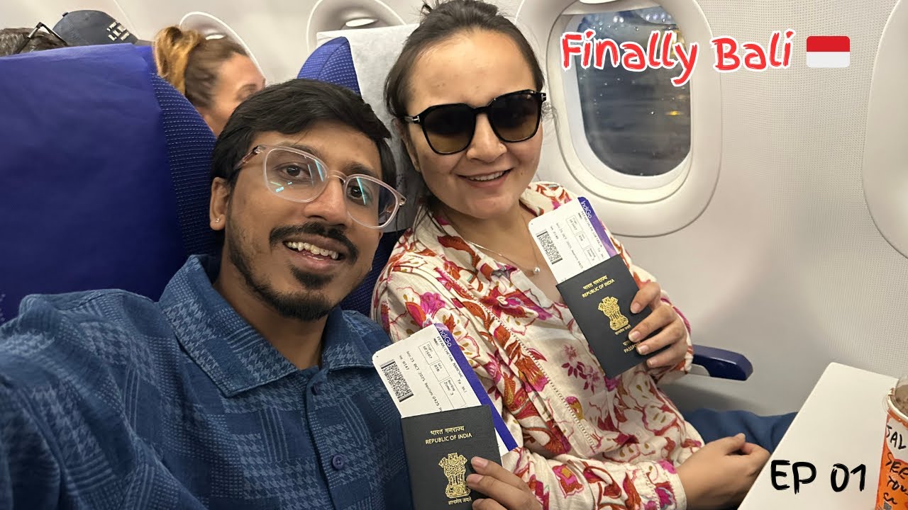 We Reached Bali 🇮🇩 | Airport, Visa & First Night