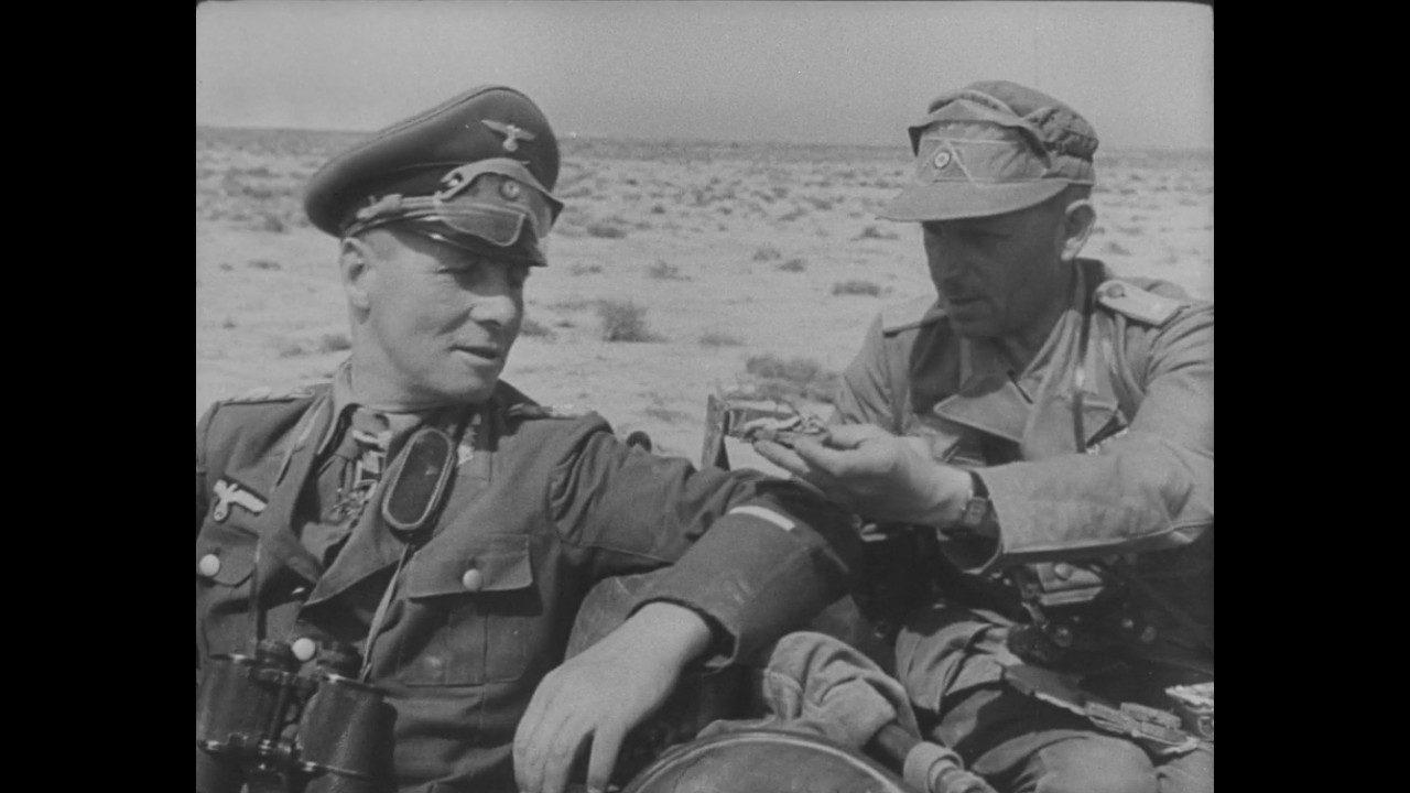 Afrikakorps 1941- German Propaganda Footage About the Siege of Tobruk- 4 June 1941 [Full HD]