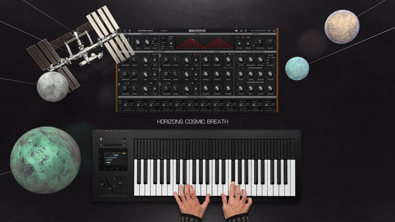 the legend hz expressive suite - MPE preset demos