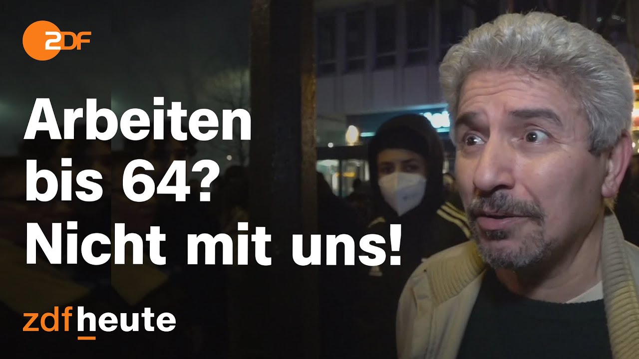Frankreichs Renten-Kampf: Aufstand gegen Macrons Rentenreform hält an | auslandsjournal