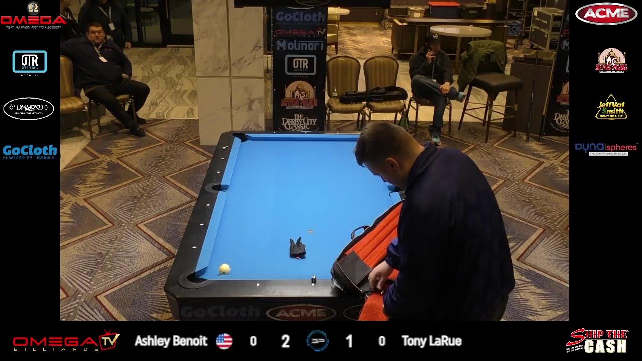 Ashley Benoit vs Tony LaRue - LIVE from the Omega Action Room