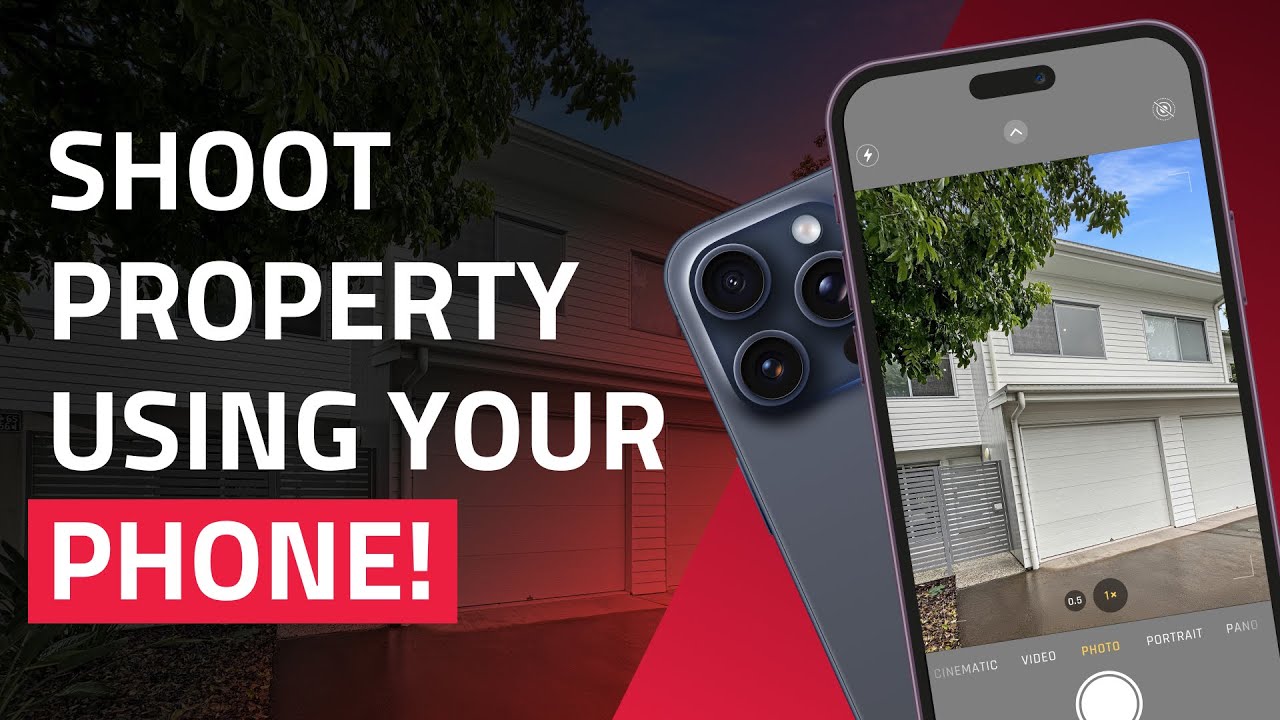 How To Shoot A Property Using Your Phone! (In Real Time)