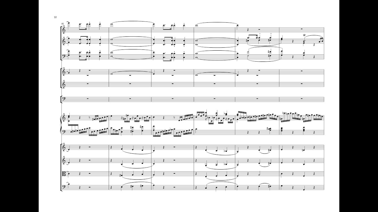 Mozart-Style Piano Concerto in C major WITH FORTEPIANO SOUNDS! (original composition)