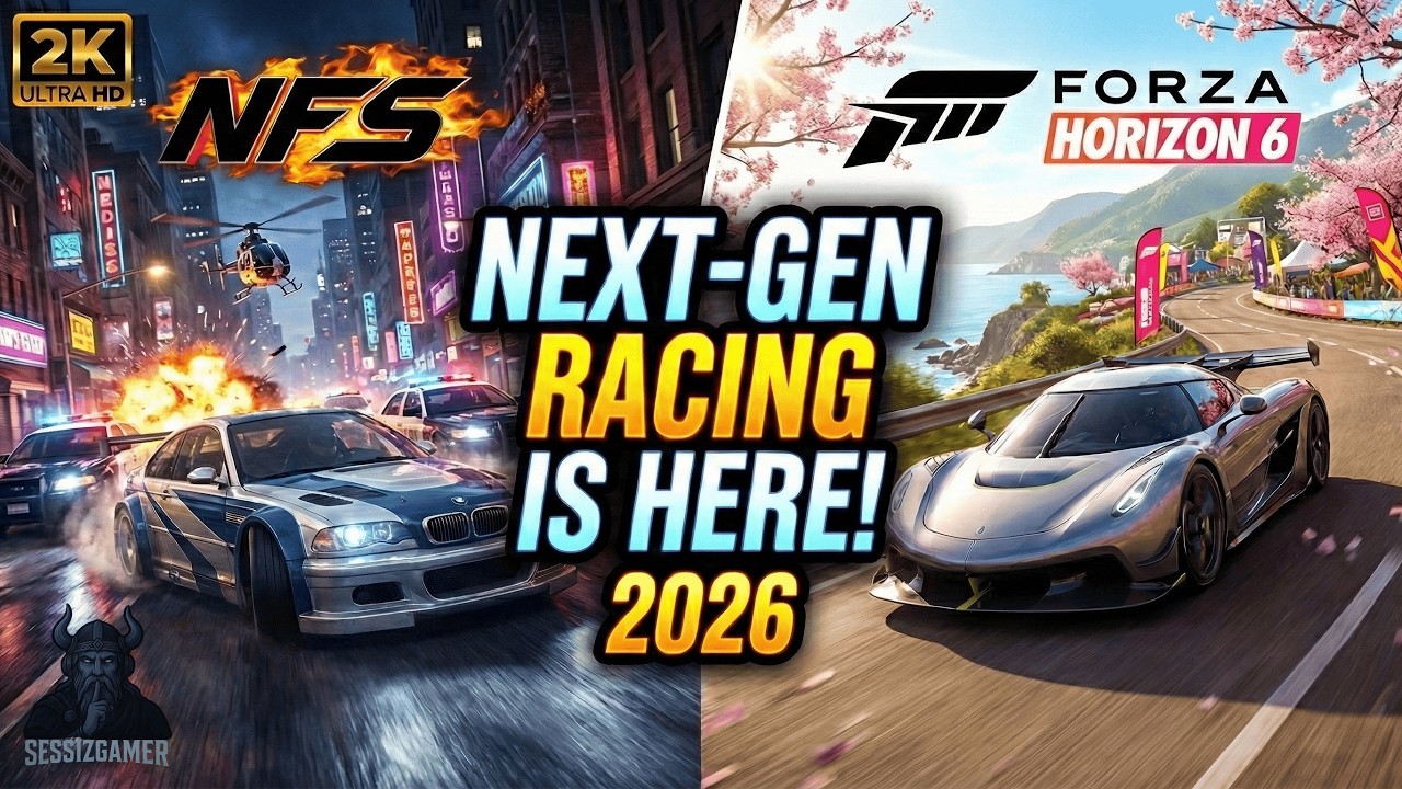 Next-Gen Racing is HERE! Top 9 Games to Watch in 2026 (NFS!! & Forza 6)