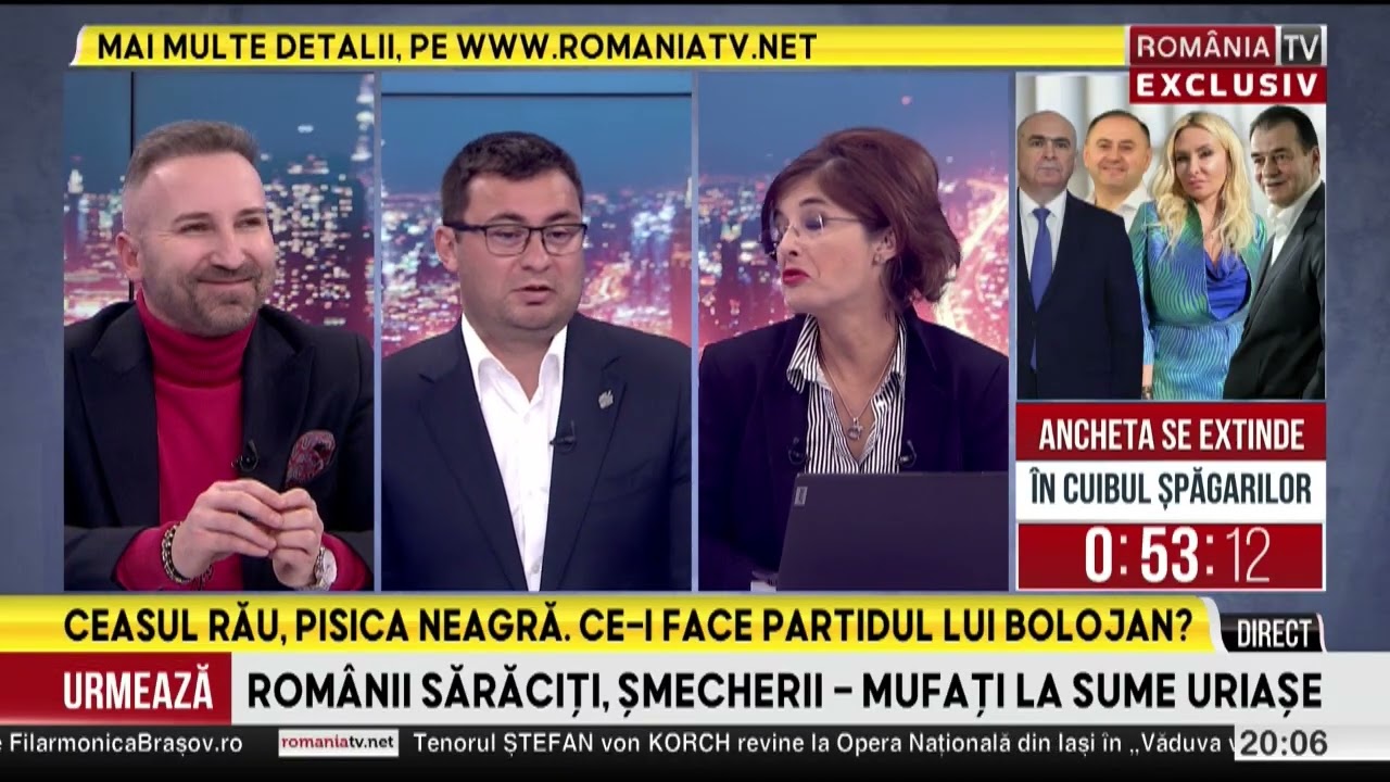 ROMANIA LA RAPORT, cu Andreea Cretulescu, 2.02.2026. Cod rosu la Guvern