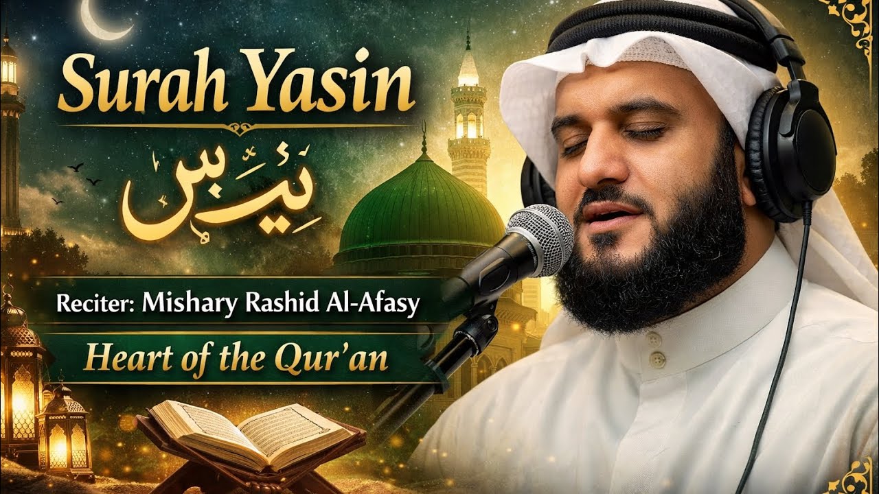 Surah Yasin (سورة يس) – Reciter: Mishary Rashid Al-Afasy | Full Recitation #quran #shorts 