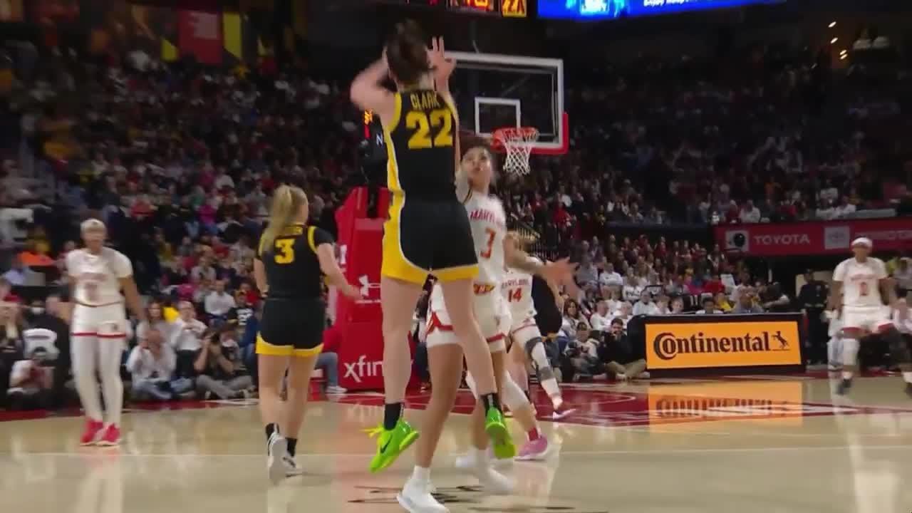 Caitlin Clark Highlights vs. Maryland | Iowa Women's Basketball | 02/03/2024