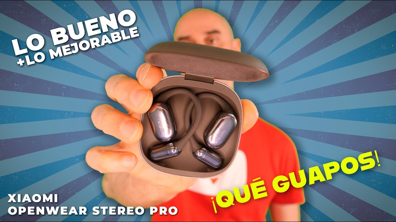 QUÉ GUAPOS!! Xiaomi OpenWear Stereo Pro - Los auriculares más bonitos de su categoría