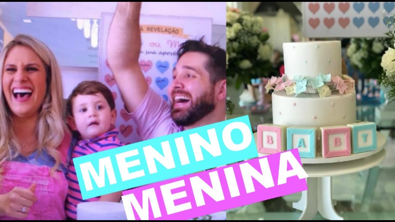 CHÁ REVELAÇÃO DO SEXO! MENINO OU MENINA?