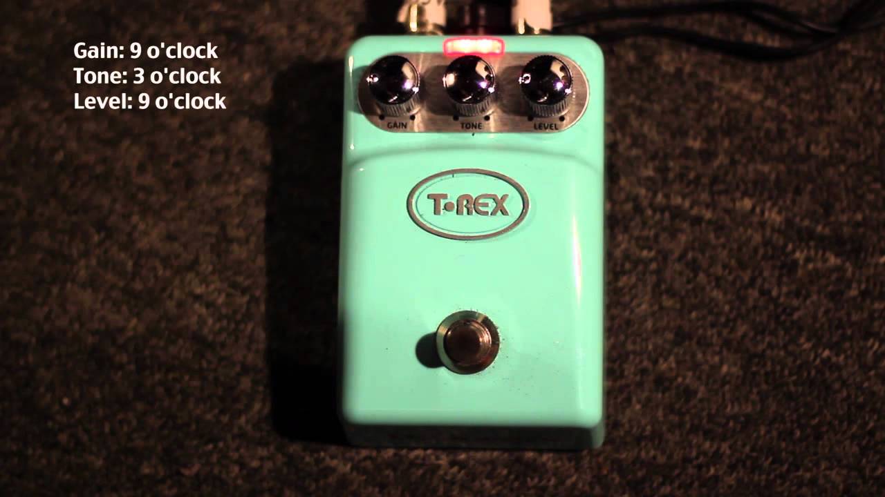 T-Rex ToneBug Overdrive Demo