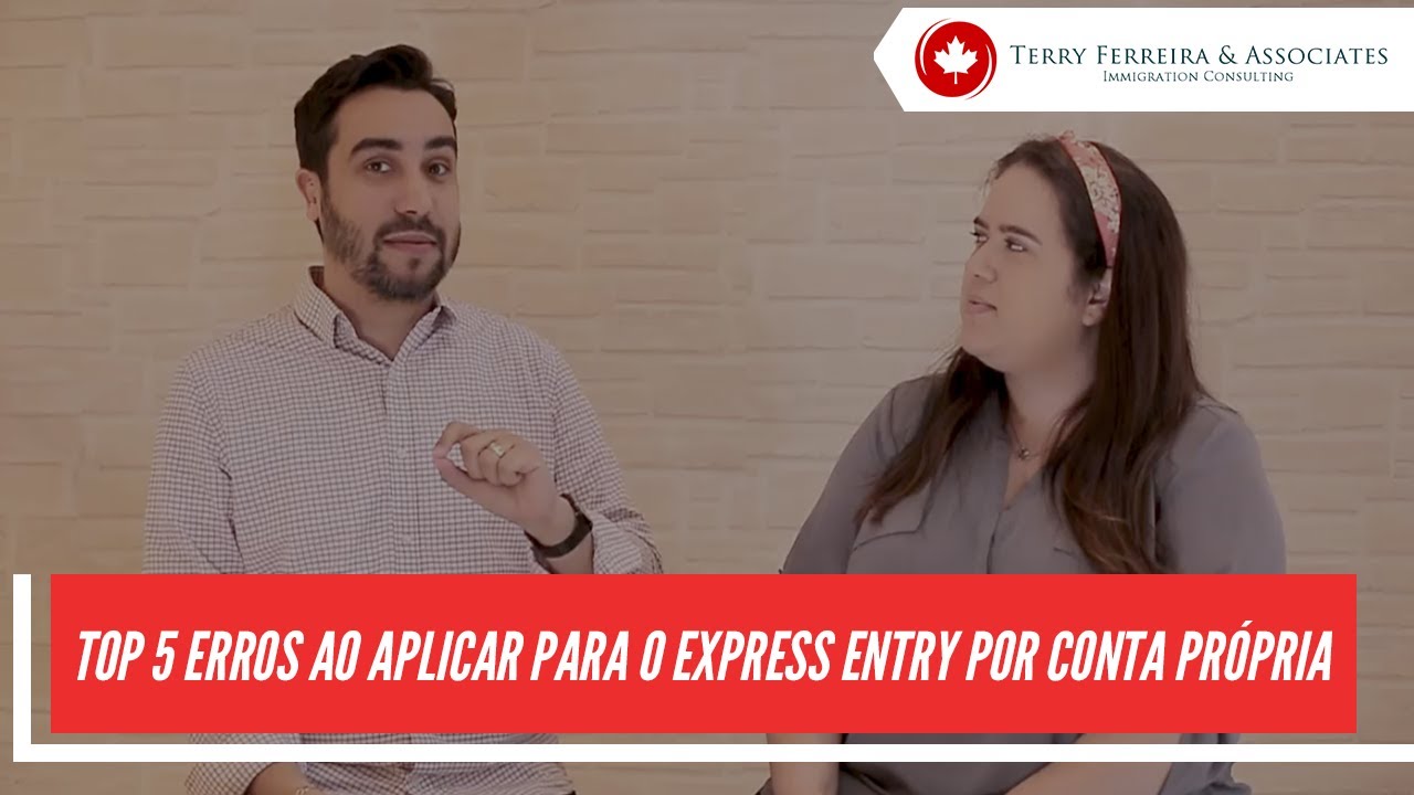 TOP 5 ERROS ao APLICAR para o EXPRESS ENTRY por conta própria
