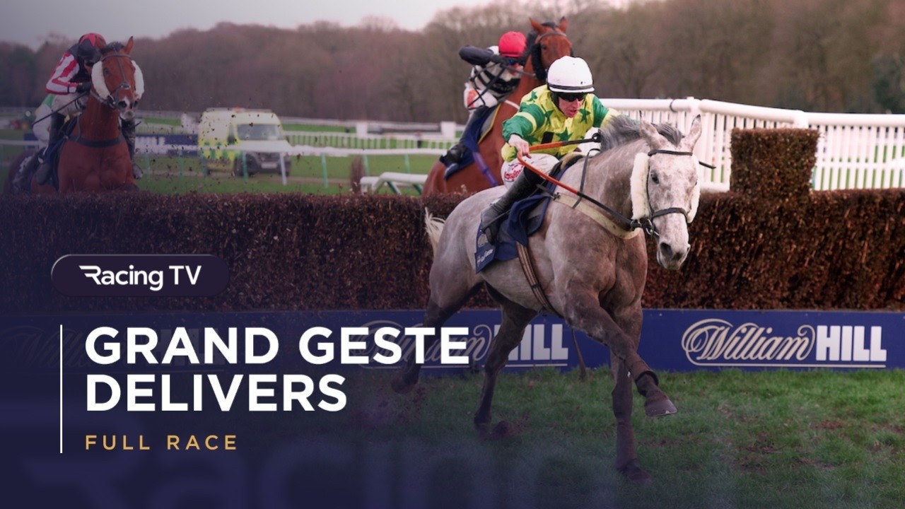 More Haydock glory for Grand Geste in Grand National Trial | Full Race | 2026 | Racing TV