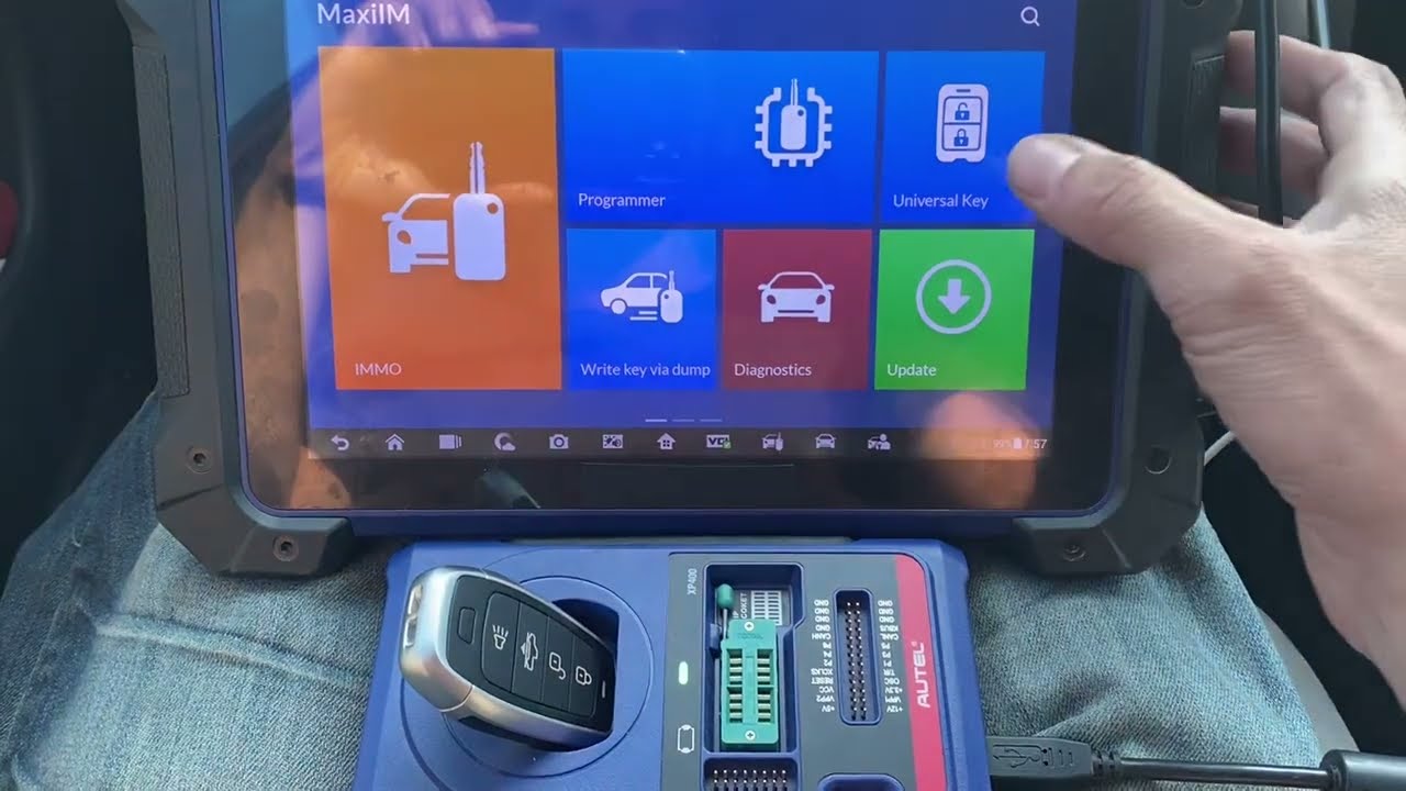 2018 Honda Accord All Keys Lost using Autel IM608 & Autel iKey