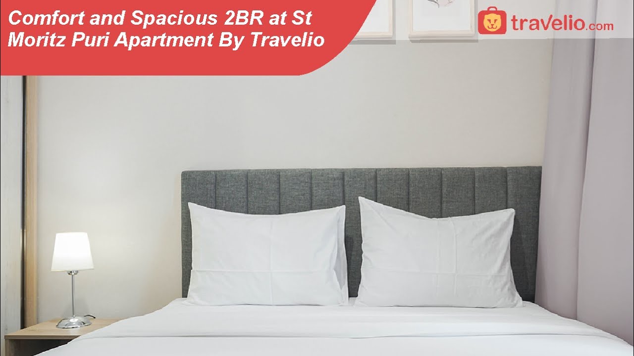 Room Tour Comfort and Spacious 2BR at St Moritz Puri Apartment
