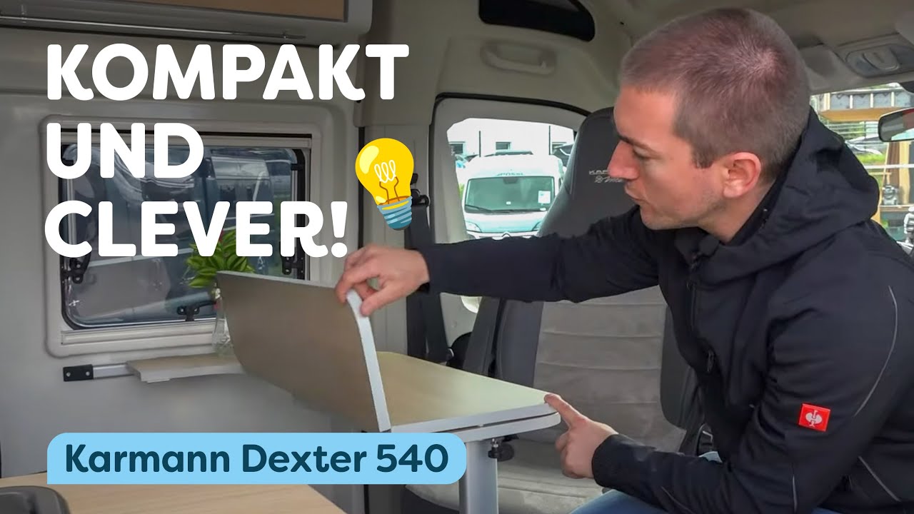 Schau dir diesen genialen Camper an! Karmann Dexter 540