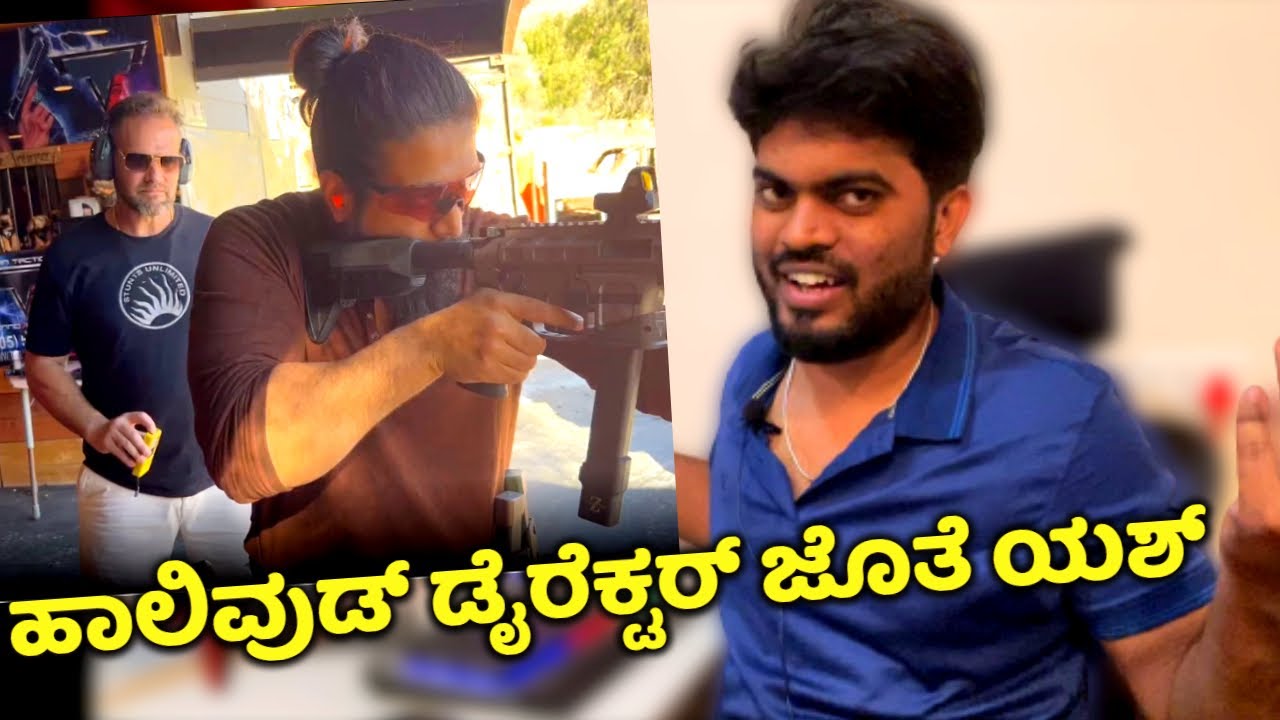 Yash With JJ Perry Hollywood Stunt Director | Yash 19 | KGF Chapter 3 | Yash With Hollywood Director