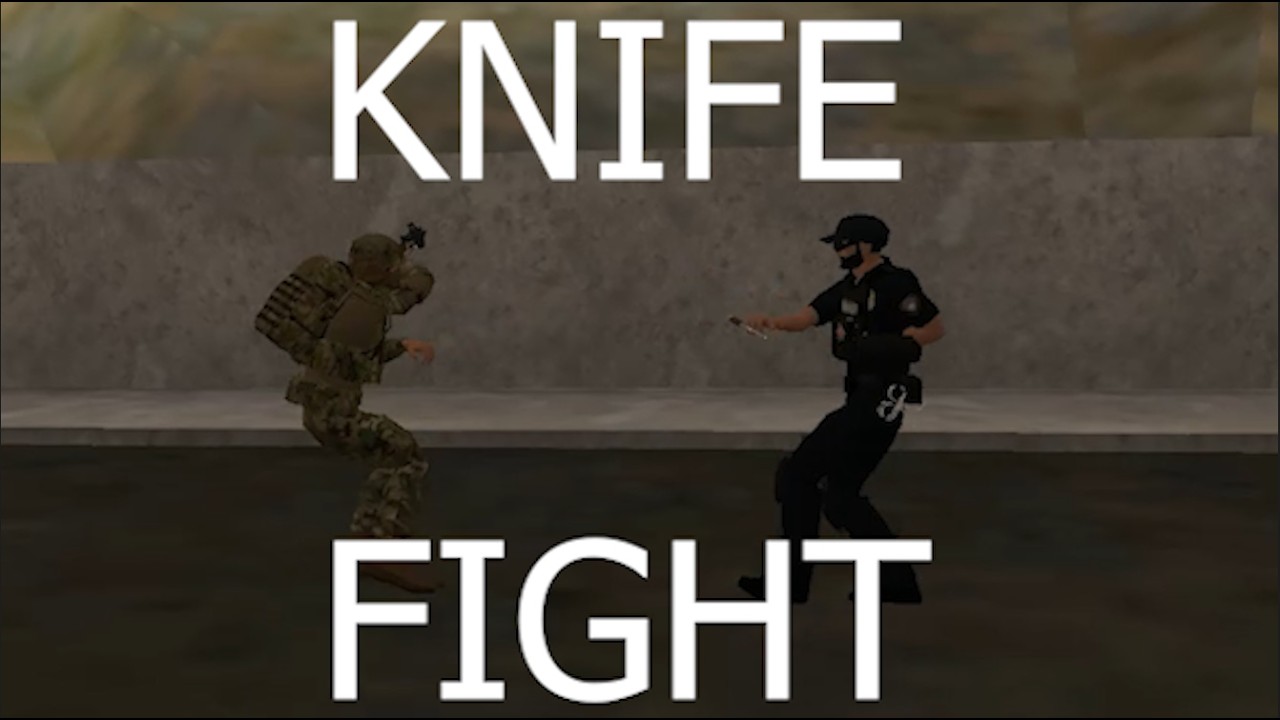 The Most Ultimate Boring Knife Fight! | Tactical Assault Vr