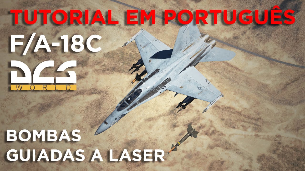 Tutorial DCS: F/A-18C - Bombas guiadas a laser