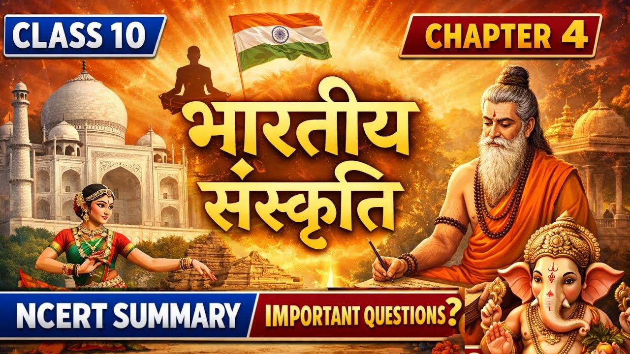 Class 10 Hindi Chapter 4 | भारतीय संस्कृति | Full Explanation | NCERT Hindi