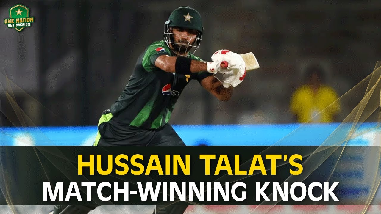 Hussain Talat&rsquo;s Match-Winning 63 Runs | Pakistan vs West Indies 2nd T20I, 2018 | PCB | M3L1F