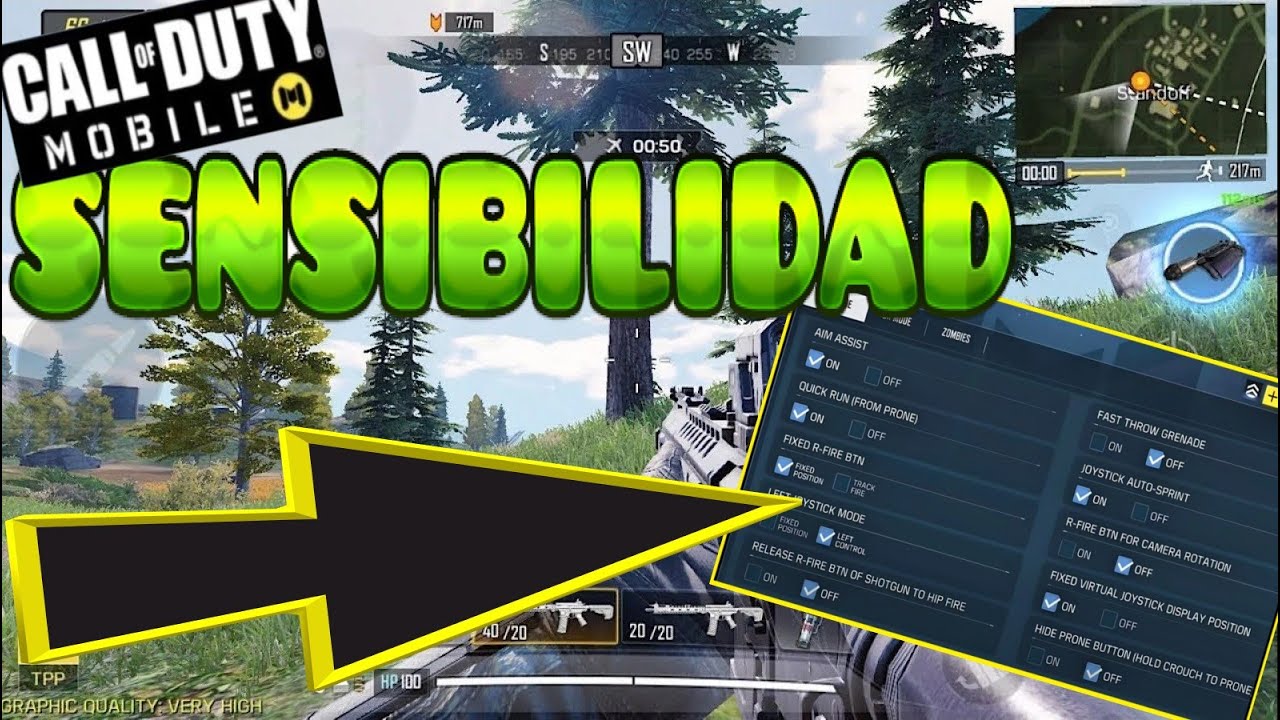 😱 Nadie te dice ESTA sensibilidad en COD Mobile | Sube de rango FÁCIL (2026)