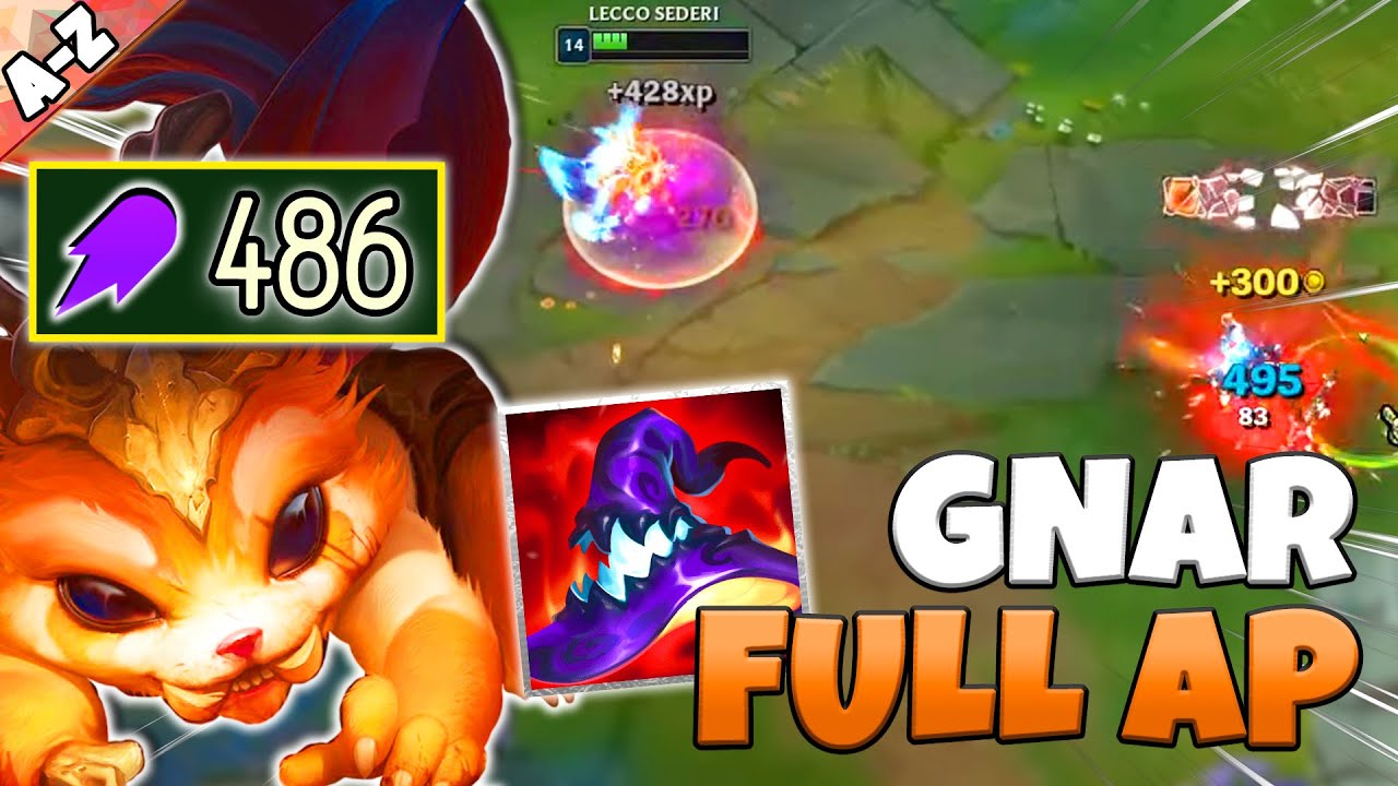 GNAR FULL AP - League of Legends ITA #3393