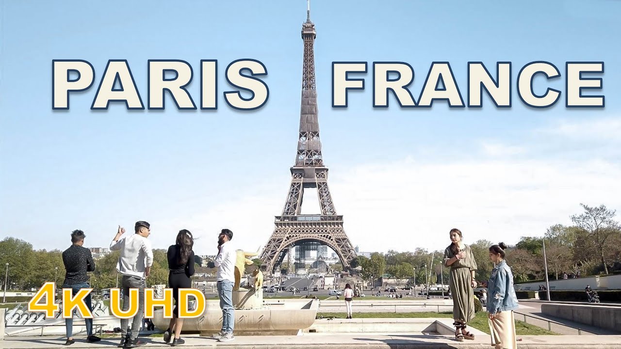 Paris walking tour -Passy to Place du Trocadéro [4K]