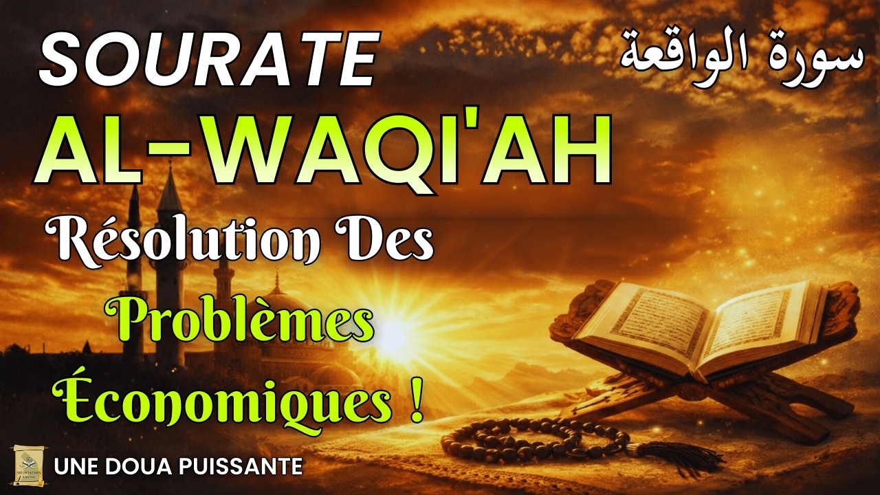 Sourate Al-Waqi'ah – Résolution Des Problèmes Économiques, Bénédictions, Abondance Et Prospérité !