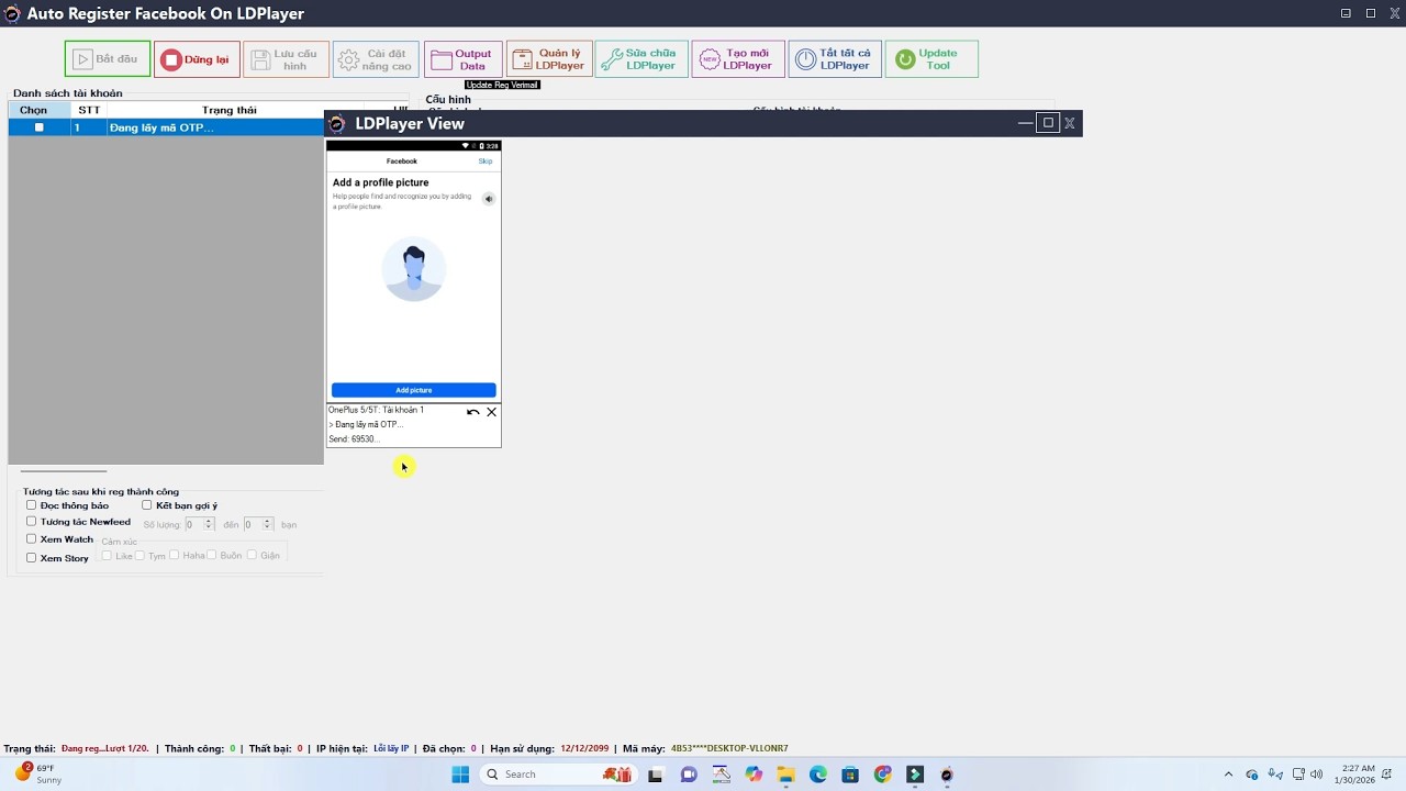 facebook unlimited account create Software ll facebook auto account create software