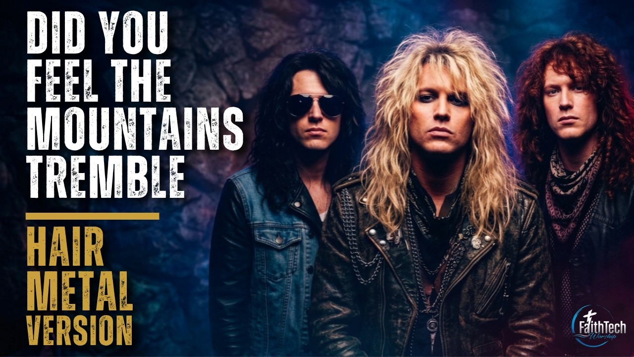 Did You Feel The Mountains Tremble - Delirious? / Hillsong UNITED (Hair Metal Version)