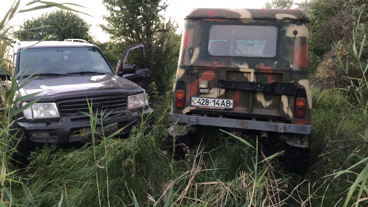 Сможет ли Land Cruiser 100 проехать по следам УАЗа. 4X4 Off Road