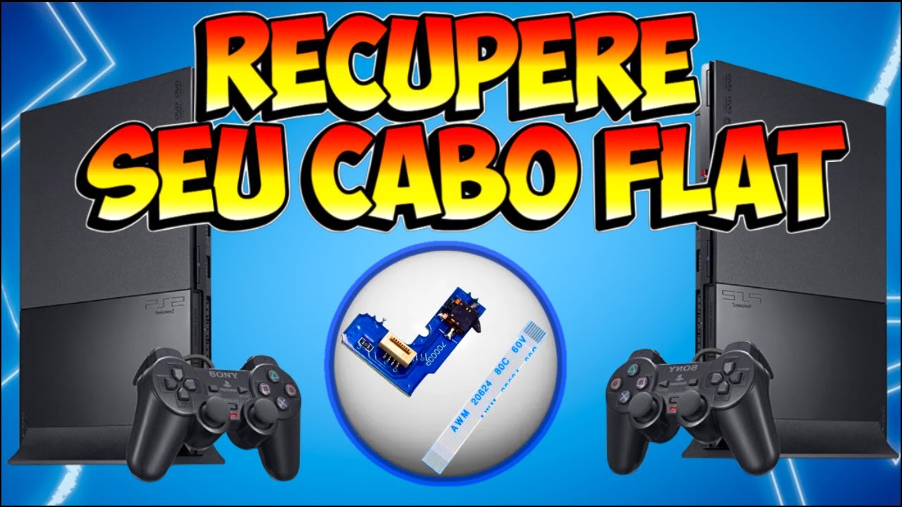 Como fazer um cabo flat do Botão de liga/desliga do seu Playstation 2 SLIM